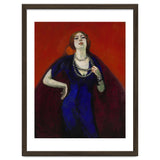 The Blue Dress. Date: 1911. Dimensions: 146.2 cm x 114.4 cm, 161.0 cm x 129.4 cm. thumbnail