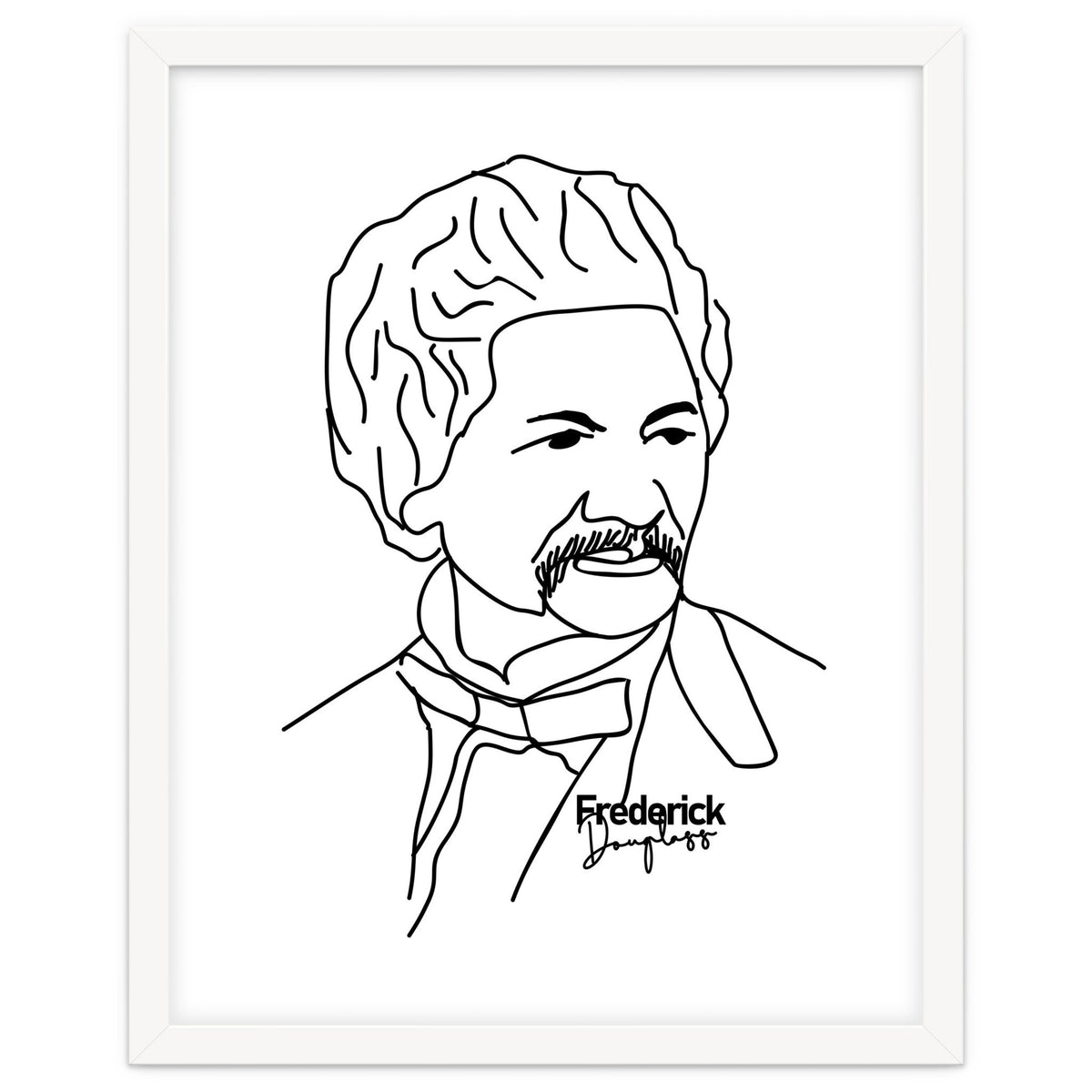 Frederick Douglass Illustration