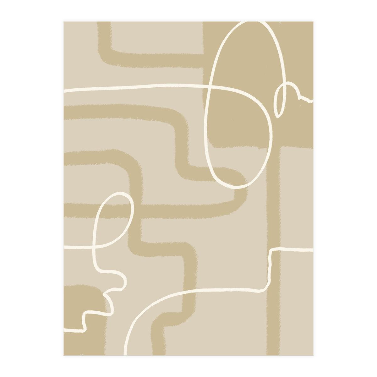 Labyrinth of Lines (Print Only)