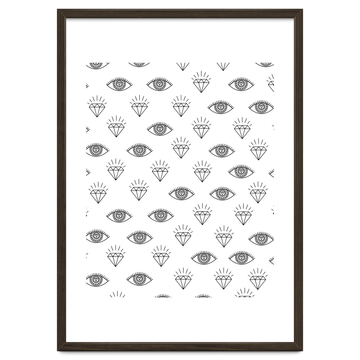 Diamond Eyes #society6 #decor #buyart