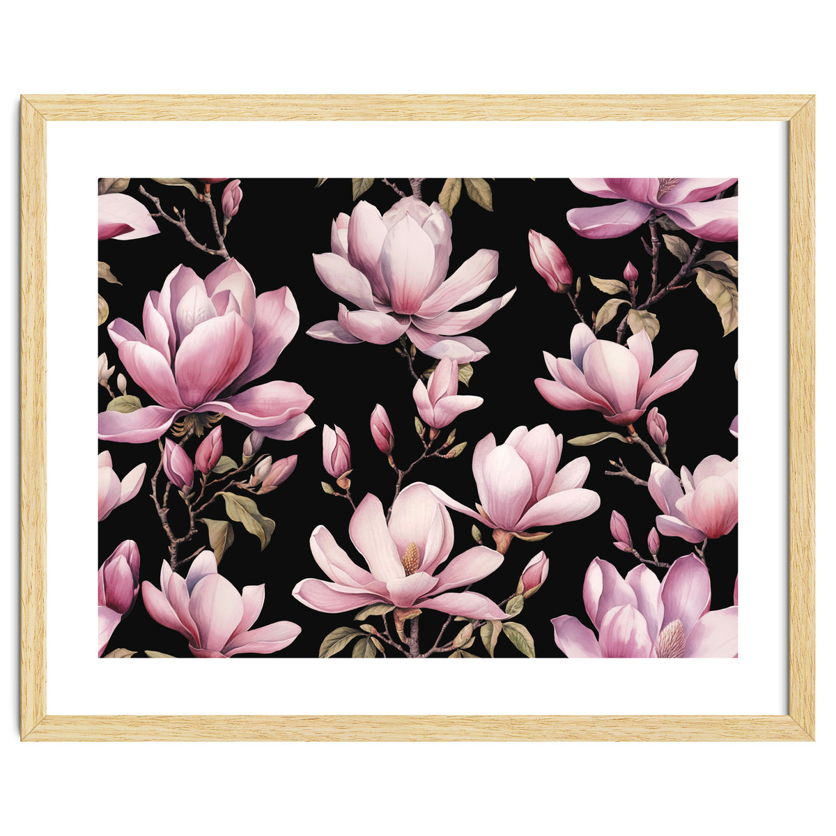 Magnolia Spring Romance Black
