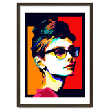 Audrey Hepburn Hollywood Star Pop Art WPAP thumbnail