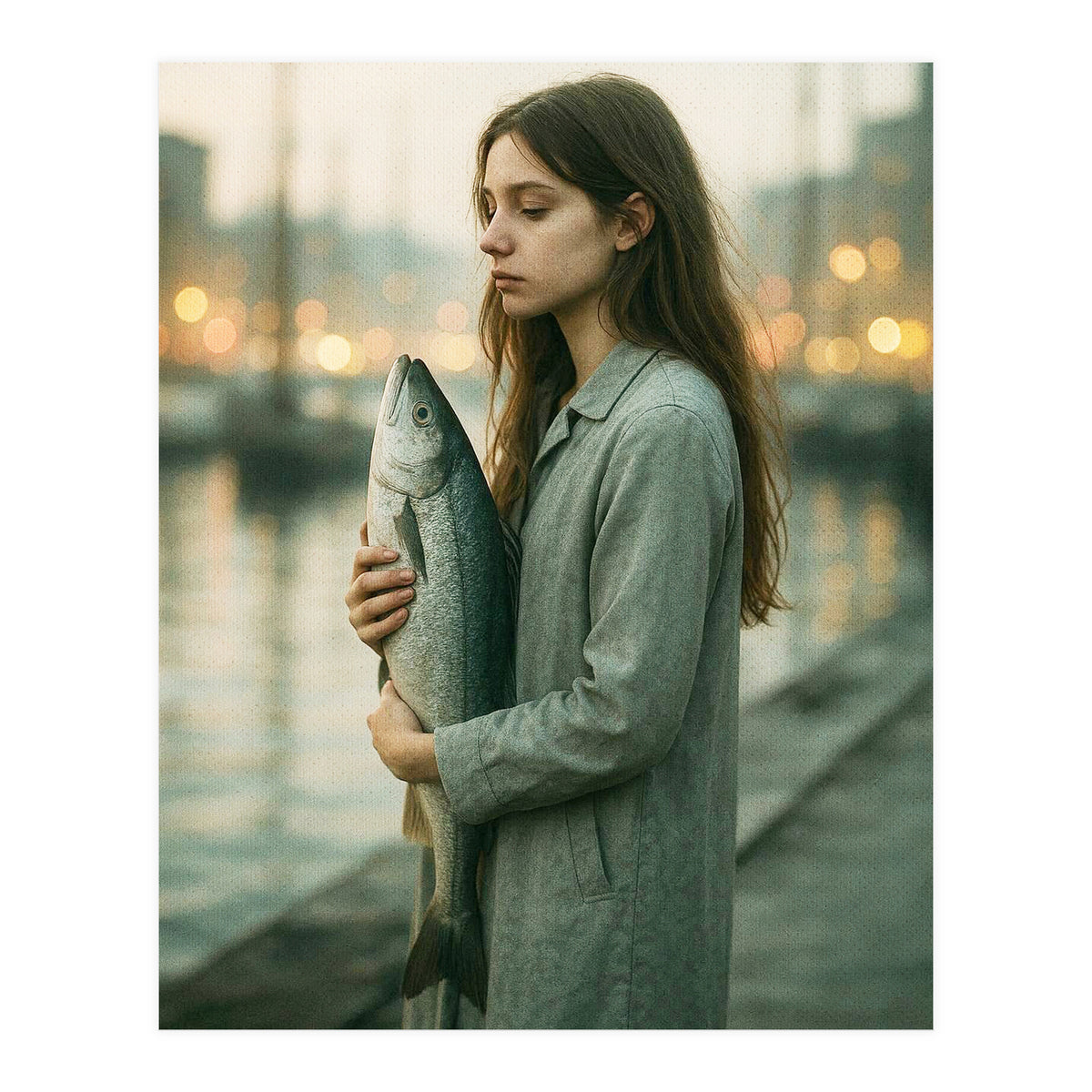 Fish In Hand 01 (Print Only)