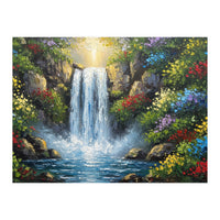 Enchanted Cascading Garden (Print Only)
