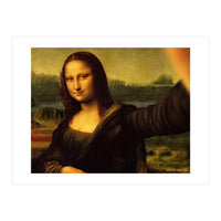 Mona Lisa - Selfie (Print Only)
