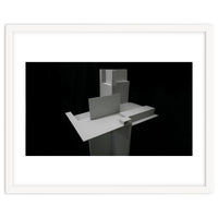 Architectural Model Grey Cardboard