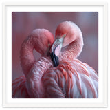 Cute Two Pink Flamingos thumbnail