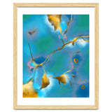 In My Veins, Abstract Marble Gold Texture, Eclectic Painting Resin Bohemian, Contemporary Luxe Chic Luxury thumbnail