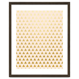 Blush + Gold Triangles #society6 #decor #buyart thumbnail