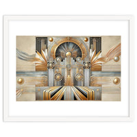 Art Deco Gold Architecture