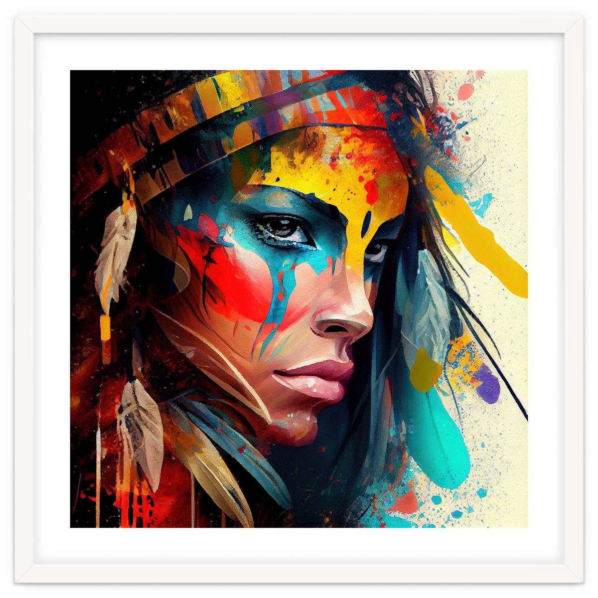 Powerful American Native Woman #5