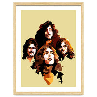 Retro Led Zeppelin Rock Blues Music