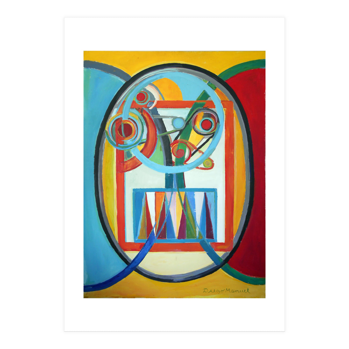 Composicion Num 4 (Print Only)