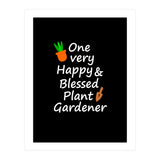 One very happy and blessed plant gardener (Print Only) thumbnail