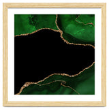 Green & Gold Agate Texture 04 thumbnail