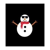Funny Winter Snowman (Print Only) thumbnail