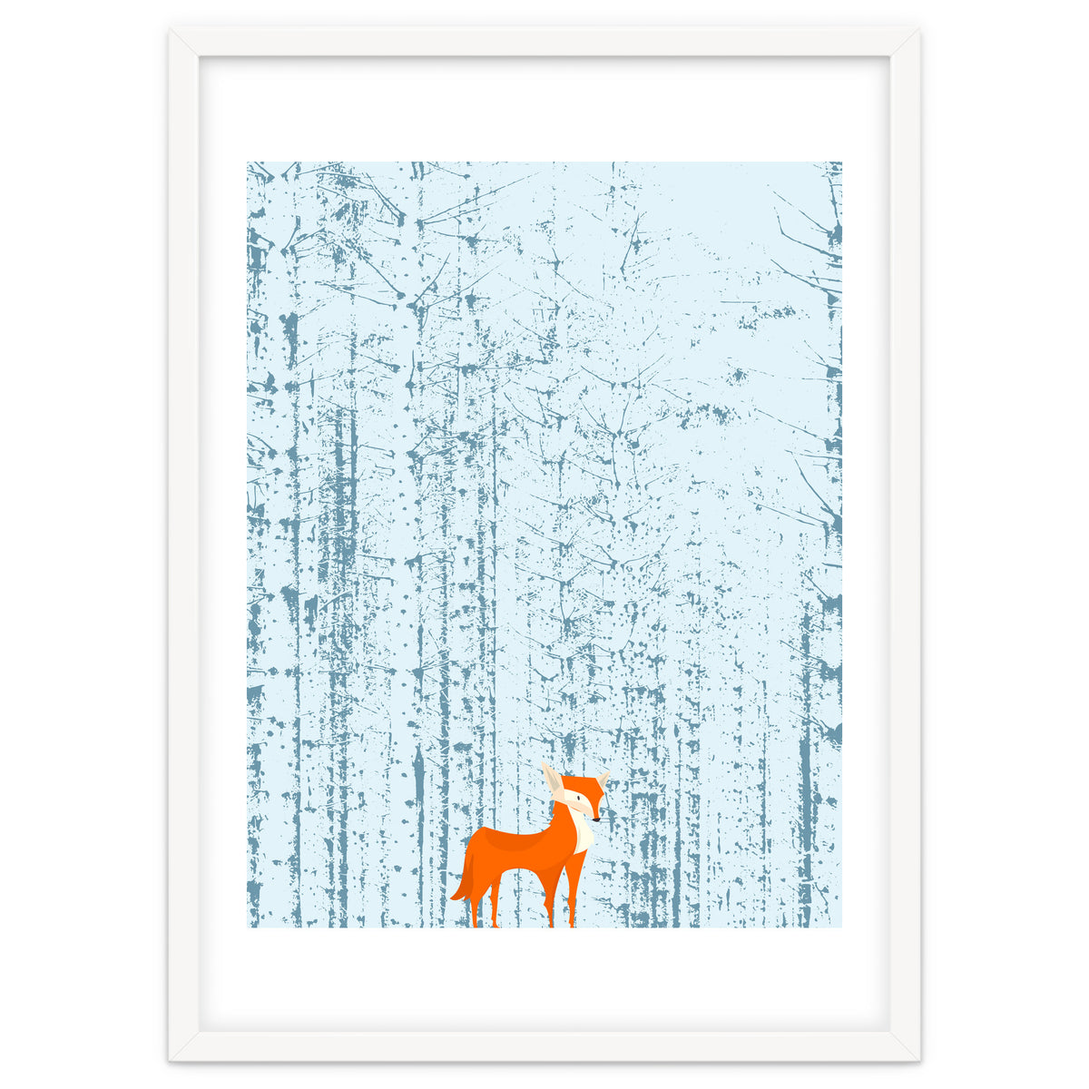 Fox Lost In The Woods