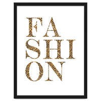 Fashion, Leopard Print Letters, Modern Chic decor