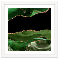 Green & Gold Agate Texture 16