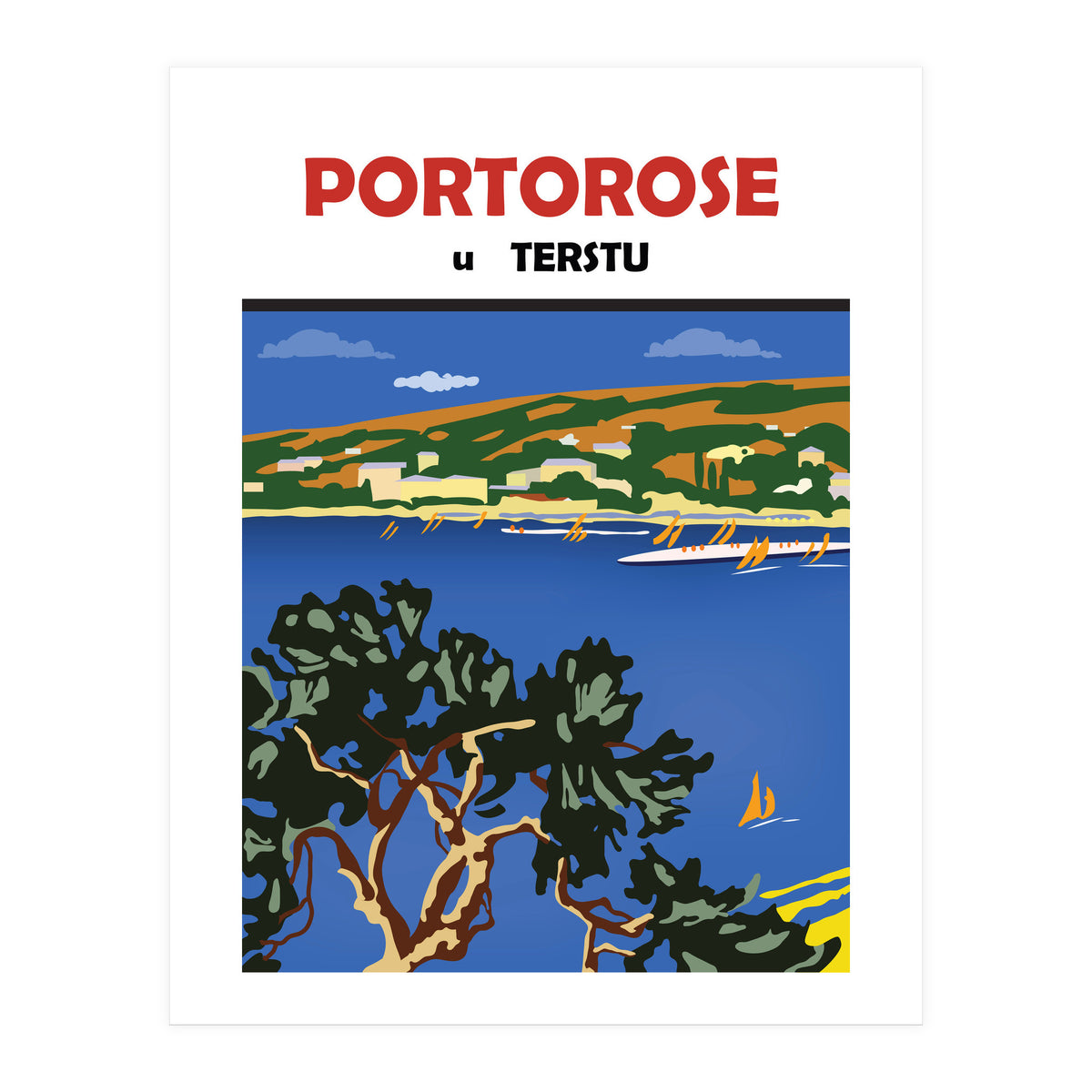 Portorose u Terstu (Print Only)