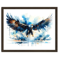 Soaring Spirit Of Freedom Eagle In Flight