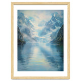 Ethereal Descent: The Glimmering Silence of the Ancient Glacial Fjord thumbnail