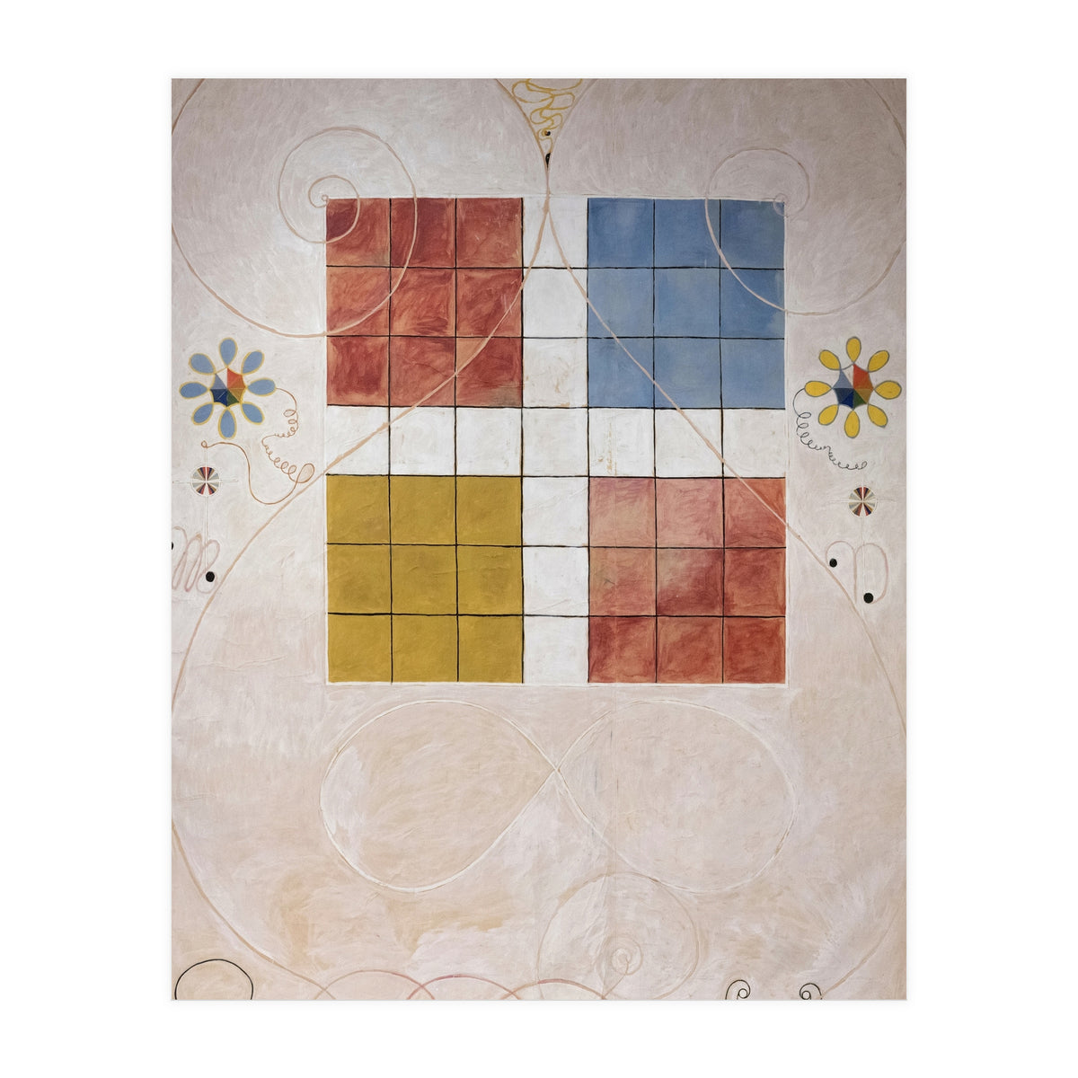 Hilma af Klint - The Ten Largest No 10 Old Age Abstract Spiritual Art (Print Only)