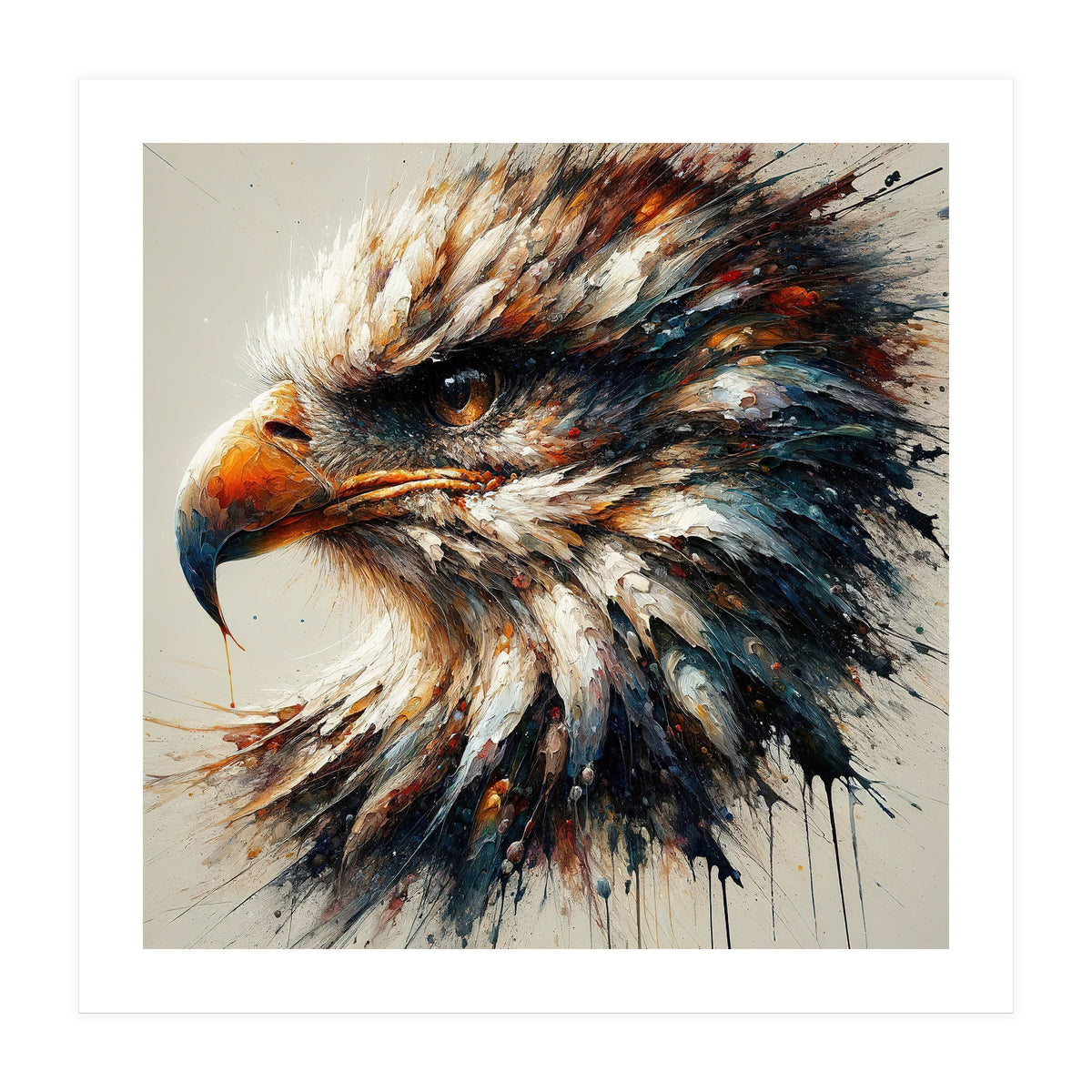 Powerful Eagle (Print Only)