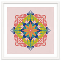 Colorful abstract mandala