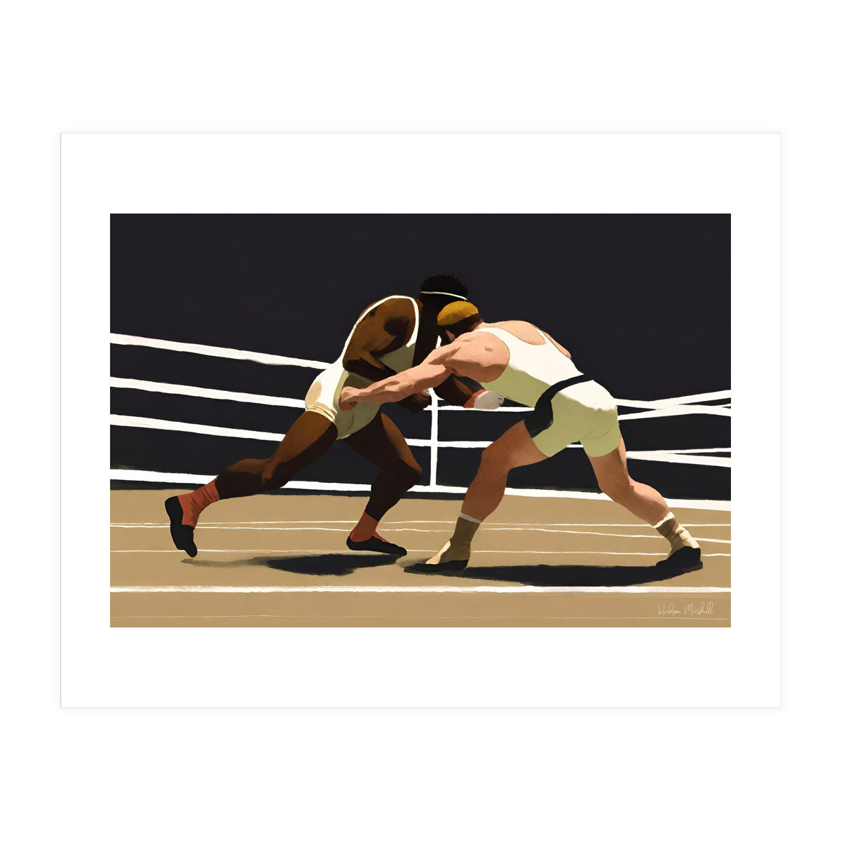 Wrestlers #10 (Print Only)