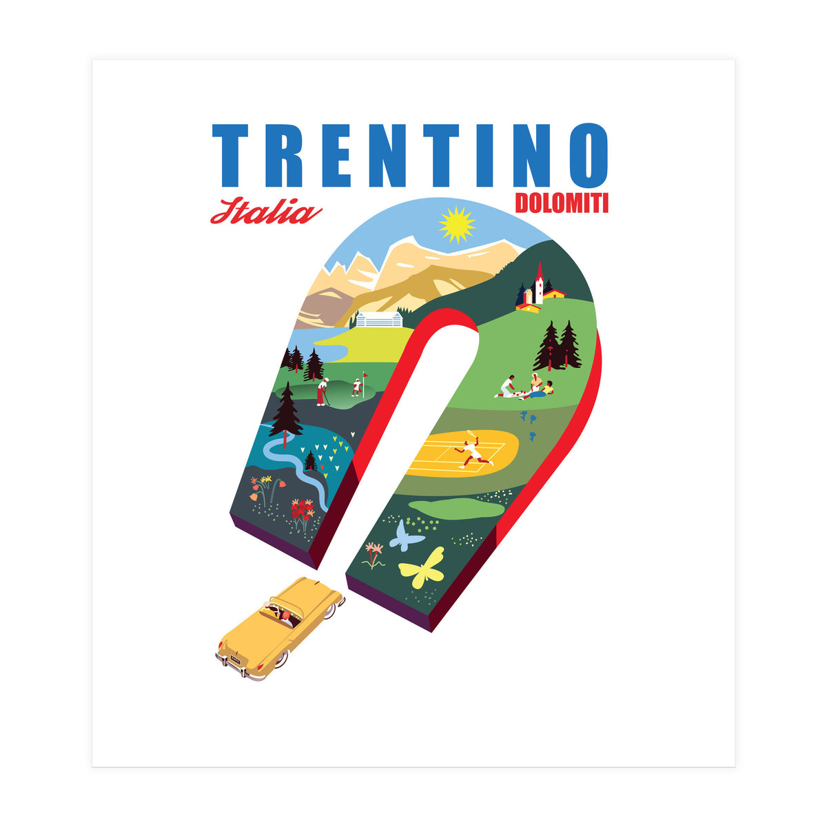 Trentino, Dolomiti, Italy (Print Only)