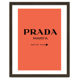 Prada Marfa, Fashion Sign Poster, Chic Decor, thumbnail