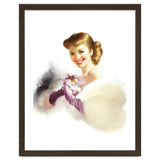 Beautiful Smiling Lady In White thumbnail
