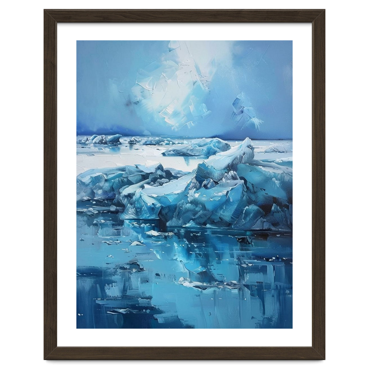 The Silent Fracture of Cerulean Giants