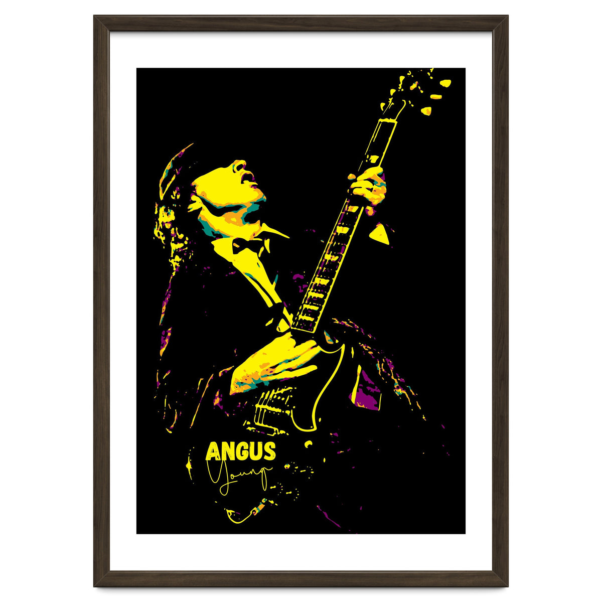 Angus Young Australian Musician Legend