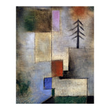 Paul Klee Small Fir Tree Abstract Painting (Print Only) thumbnail