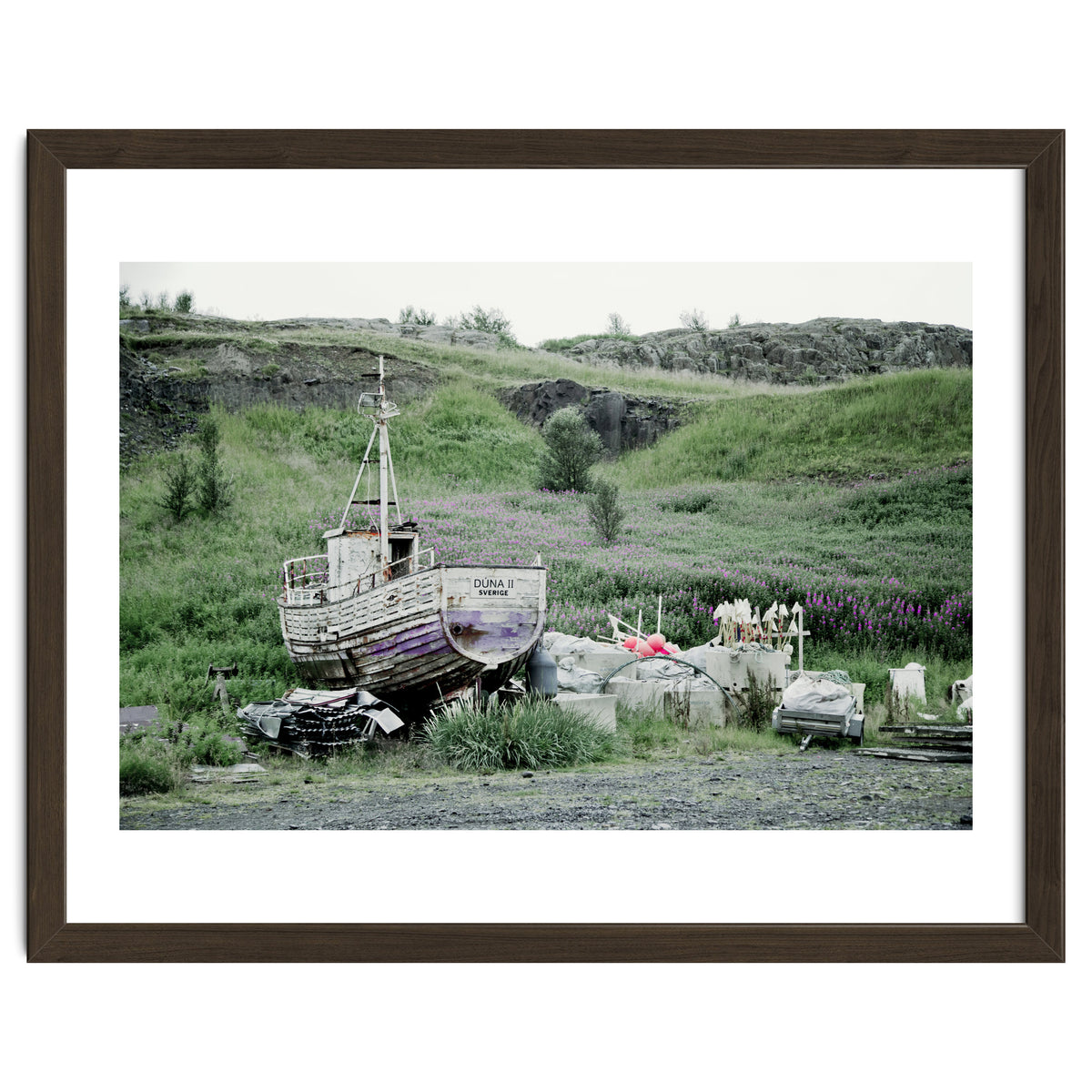 Abandoned Boat - Iceland