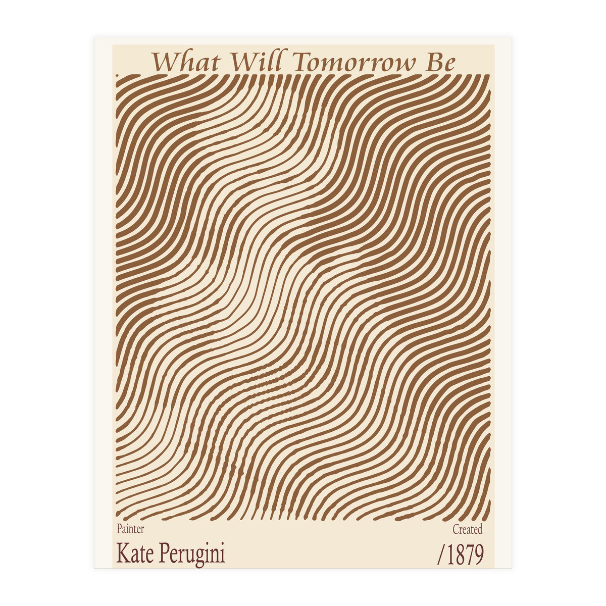 What Will Tomorrow Be – Kate Perugini (1879) (Print Only)