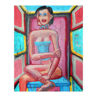 Mujer En La Silla 19 (Print Only)