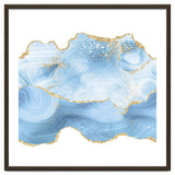 Blue & Gold Glitter Agate Texture 05 thumbnail