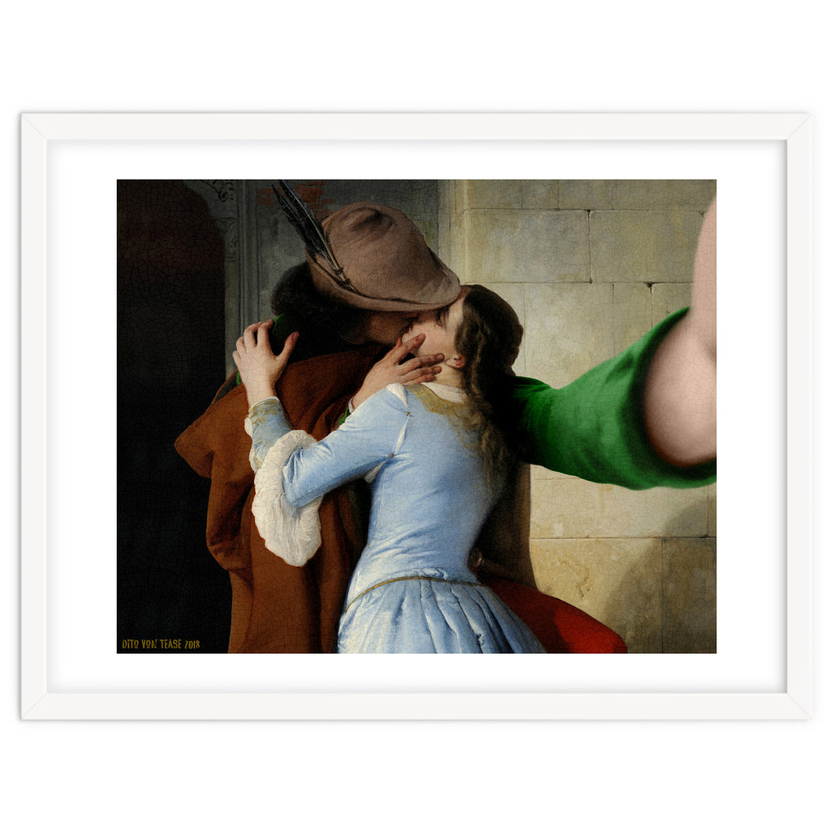 Francesco Hayez - The Kiss - Selfie