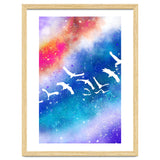 Spread Your Wings, Birds Freedom Fly Painting thumbnail
