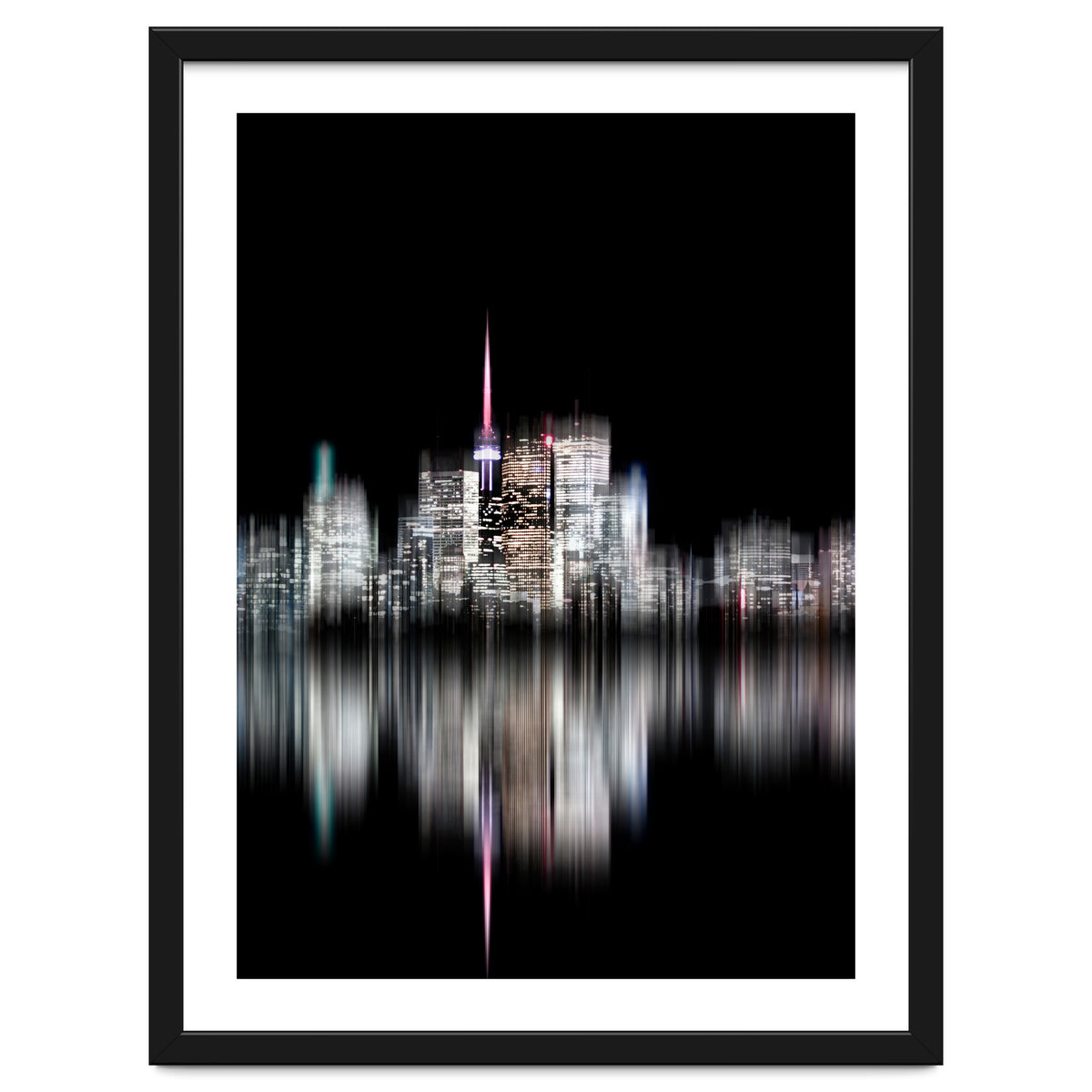Toronto Skyline Blur Version No 2