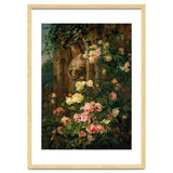 Le Benitier: Notre-Dame-des-Roses. 1850 Canvas, 127 x 90 cm. thumbnail