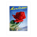 Red Rose on Montreux, Switzerland (Print Only) thumbnail