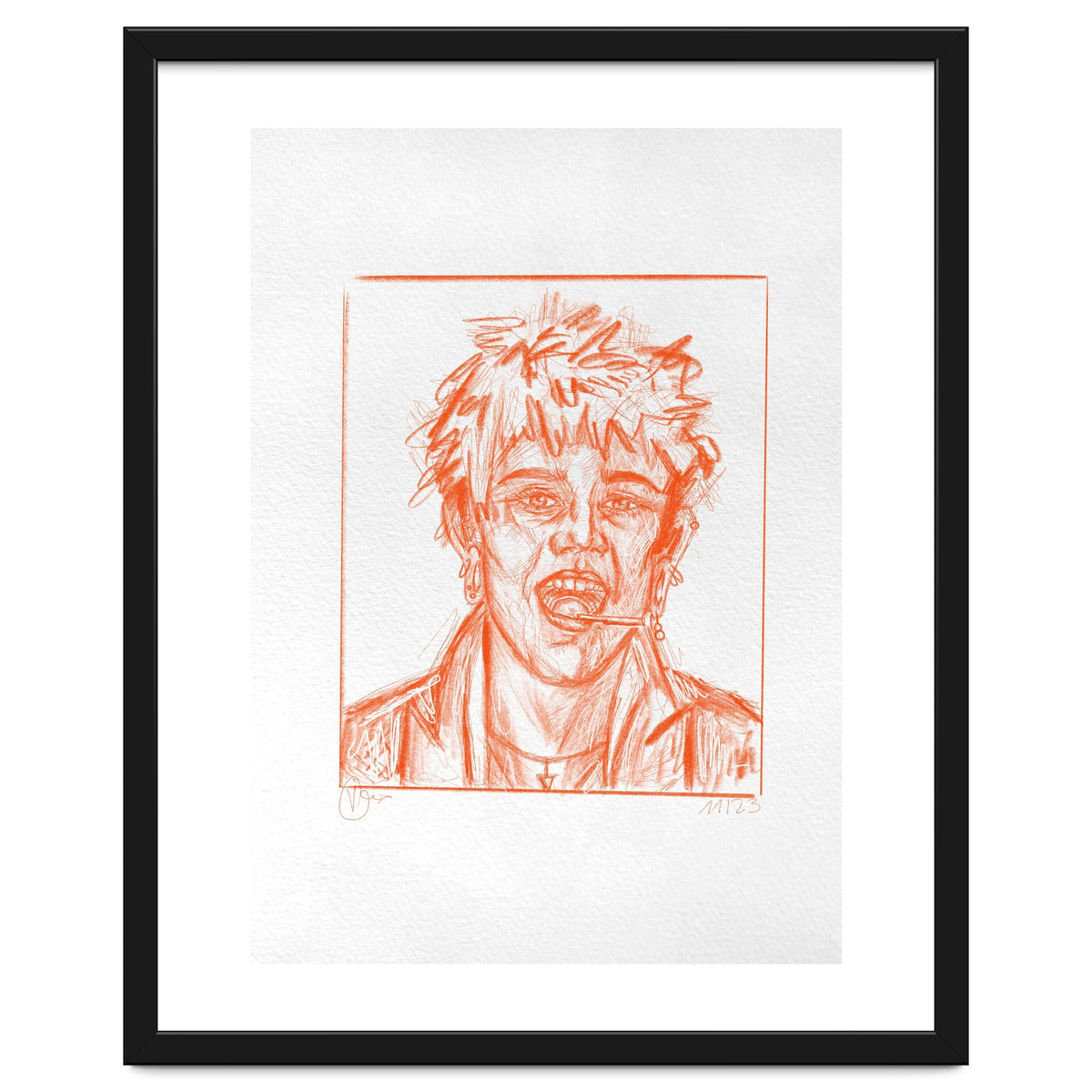 süßsaurer lollipop