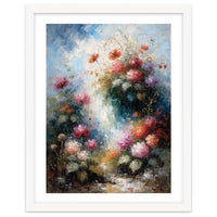 Ethereal Summer Garden Oil Painting