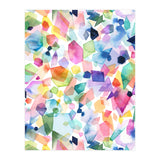 Colorful Watercolor Crystals and Gems (Print Only) thumbnail