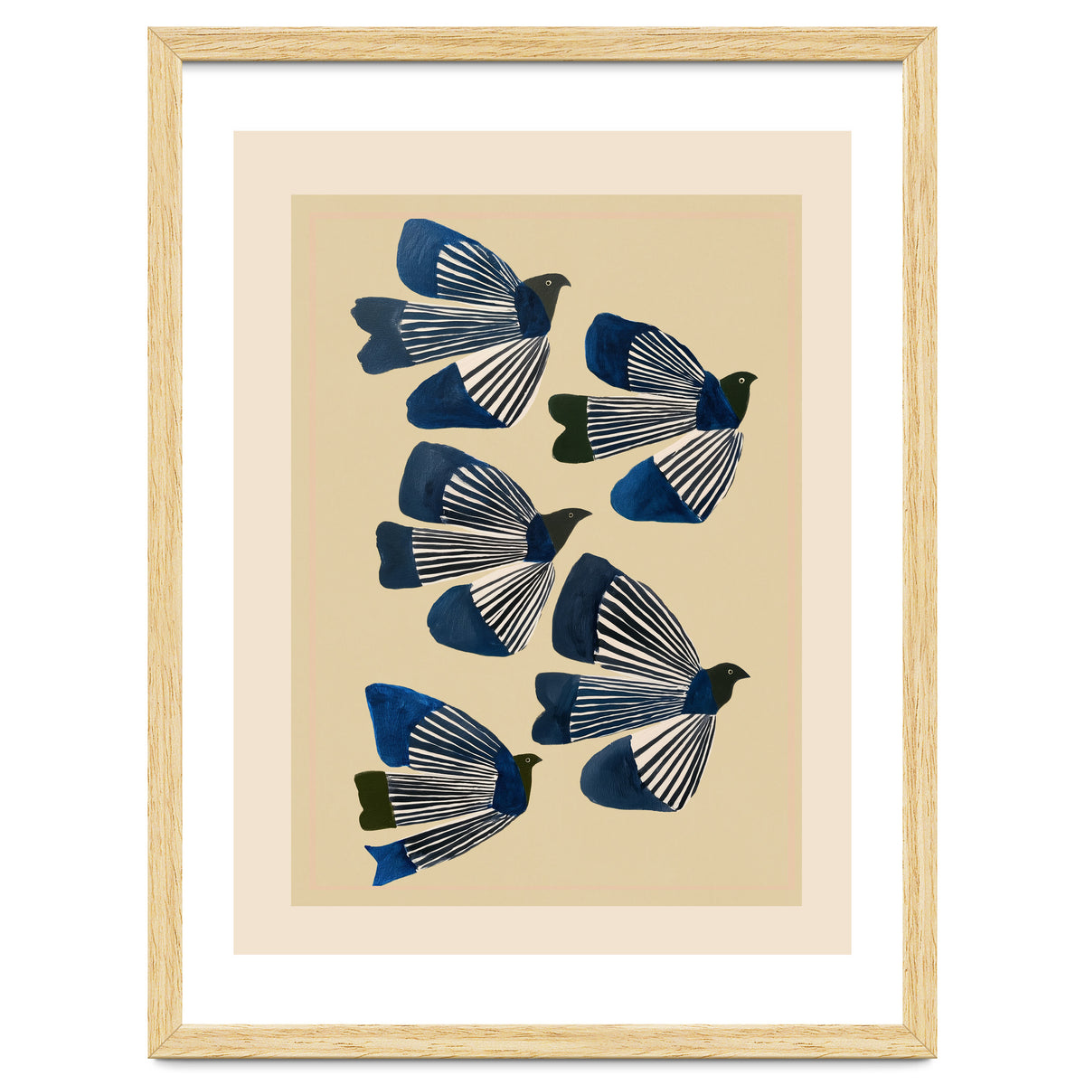 Birds In Flight