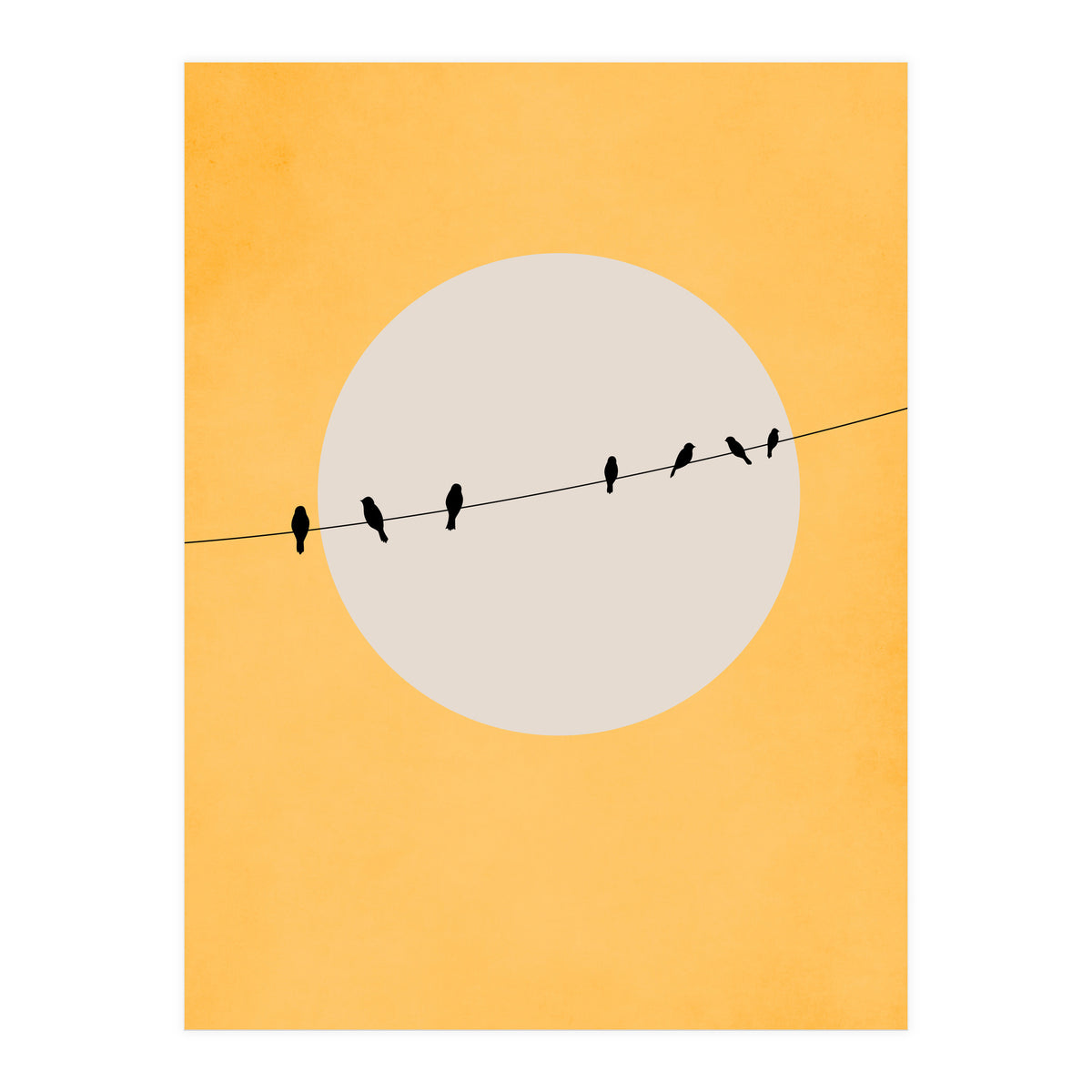 Chirping And Chilling (at Day) (Print Only)